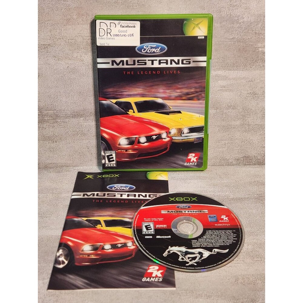 Ford Mustang The Legend Lives for Original Xbox
